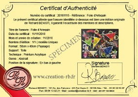 Certificat d'authentification